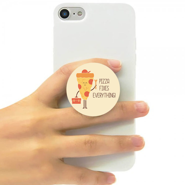 PIZZA FIXES EVERYTHING - POP SOCKET