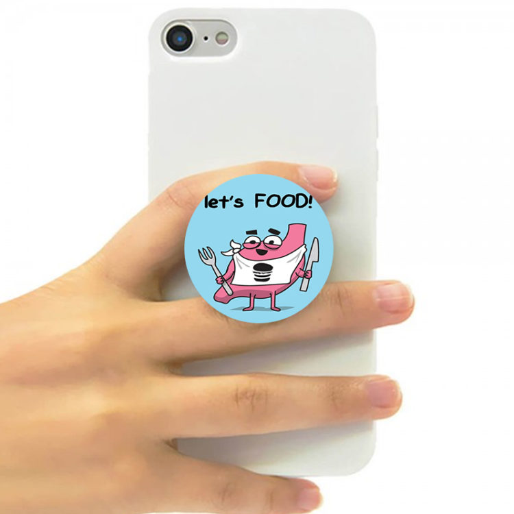 LET?S  FOOD - POP SOCKET