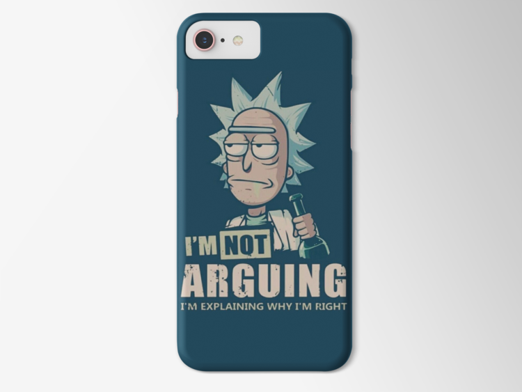 I AM NOT AGRUING I AM EXPLAINING WHY I AM RIGHT - MOBILE COVER
