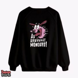 Aahhhhhhh mondays -  Graphic printed sweatshirt