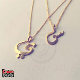 Customize alphabet   Necklace