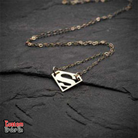 Superman logo Necklace