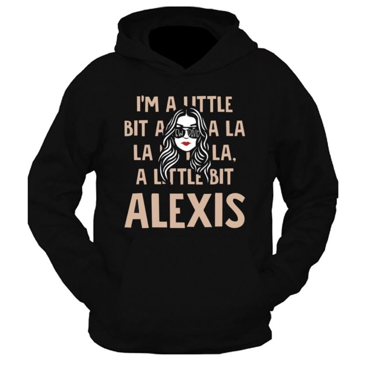Alexis Graphic Printed Hoodie