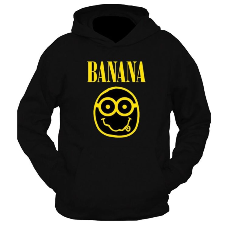 Banana Graphic Printed Hoodie