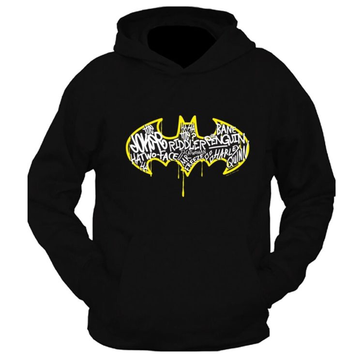 Batman Graphic Printed Hoodie