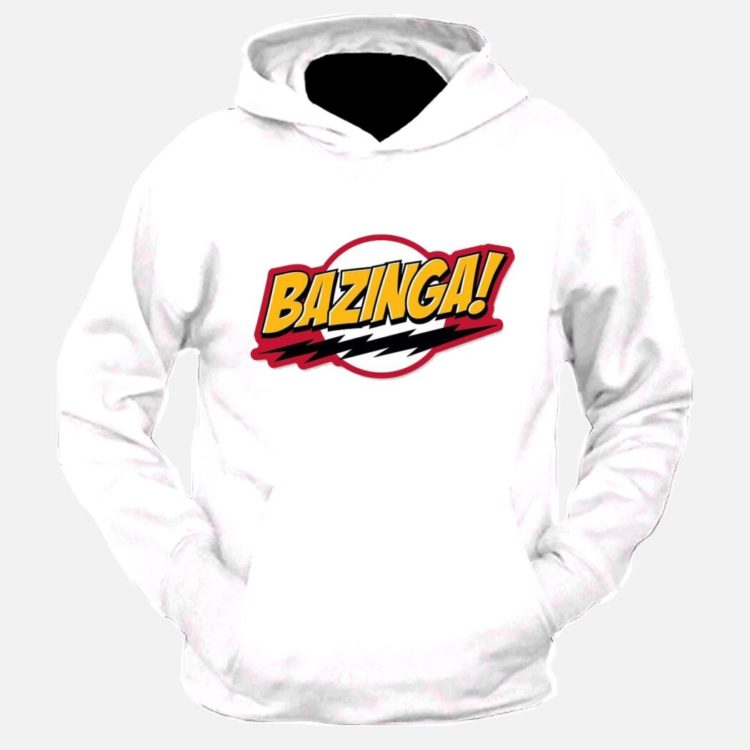 Bazinga Graphic Printed Hoodie