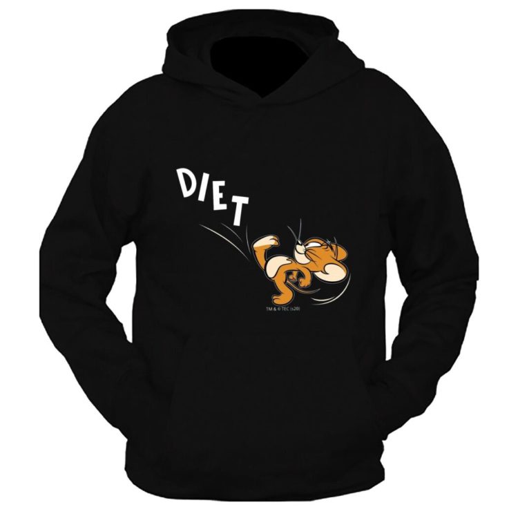 Diet Graphic Printed Hoodie