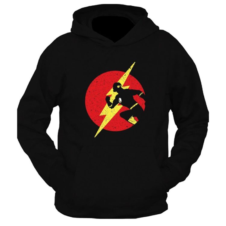 Flash Graphic Printed Hoodie