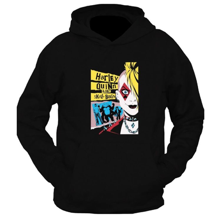 Harley Quinn Graphic Printed Hoodie