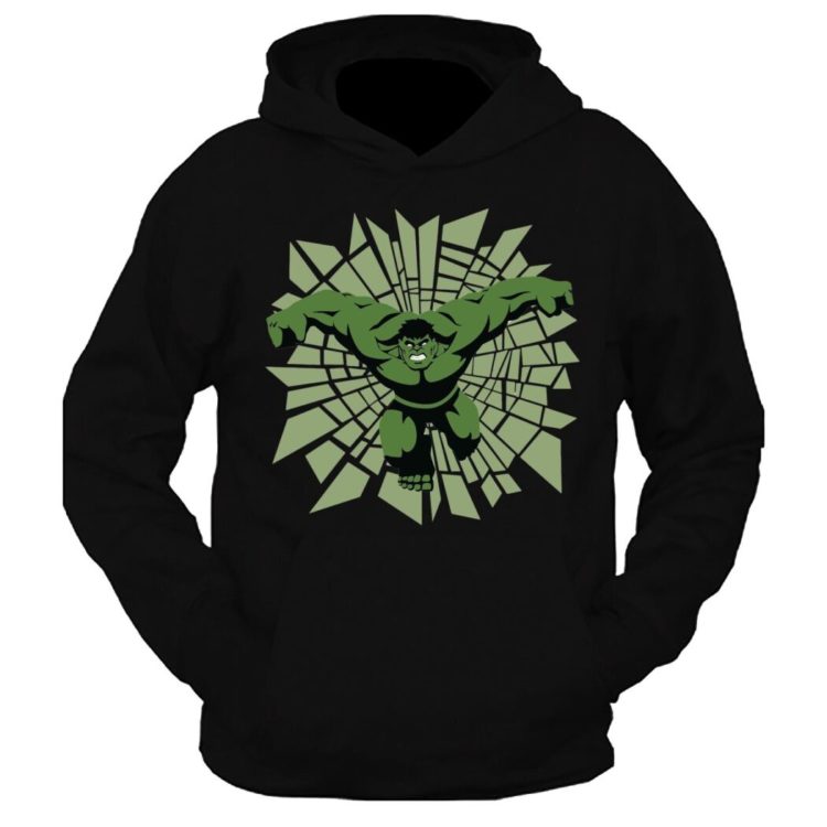 Hulk Graphic Printed Hoodie