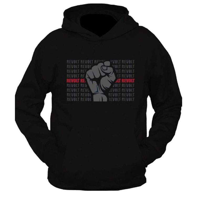 Revolt Graphic Printed Hoodie