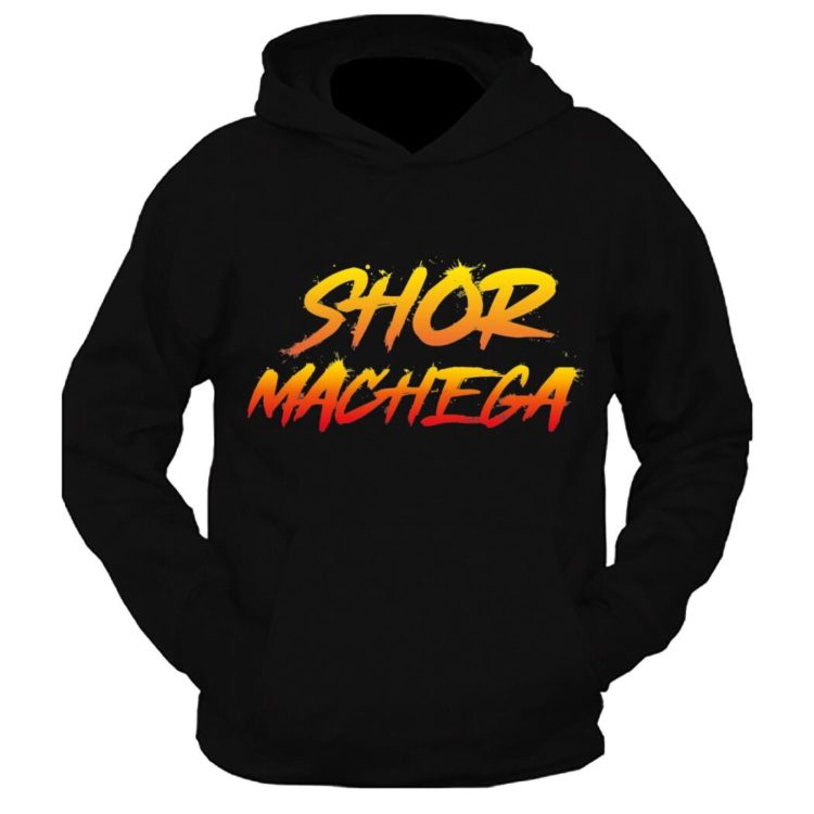 Shor Machega Graphic Printed Hoodie