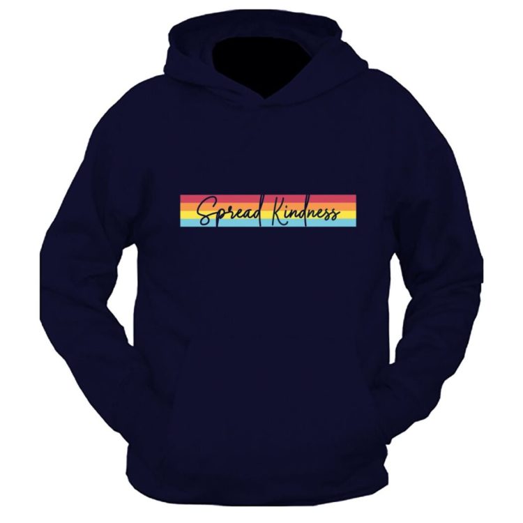 Spread Kindness Graphic Printed Hoodie