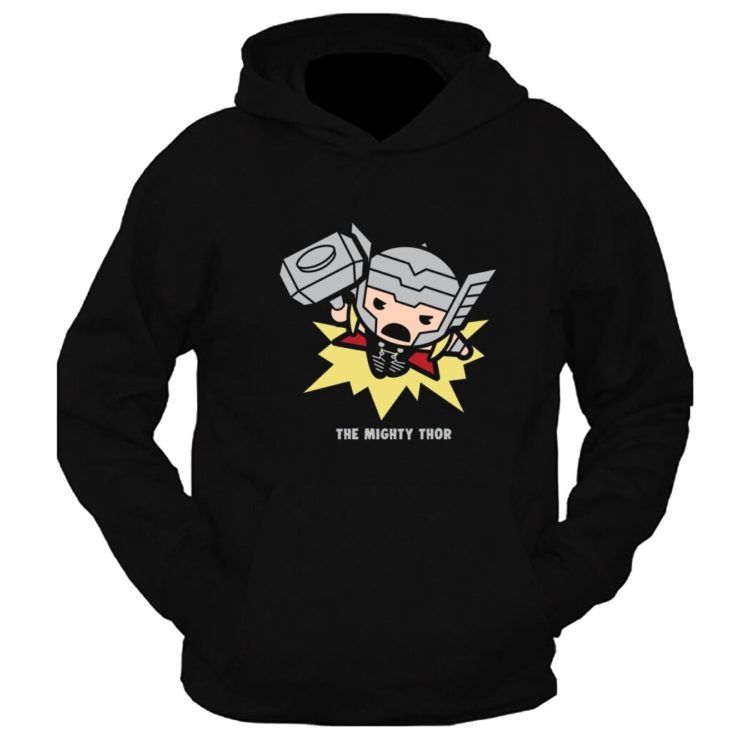 The Mighty Thor Graphic Printed Hoodie
