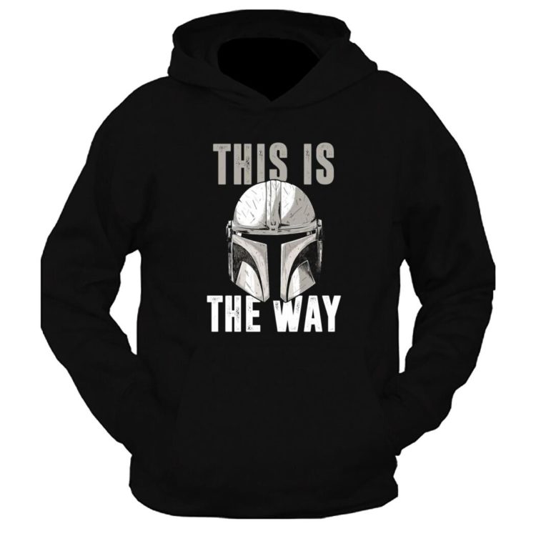 This Is The Way Graphic Printed Hoodie