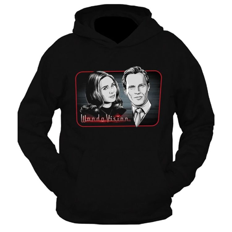 Wanda Vision Graphic Printed Hoodie