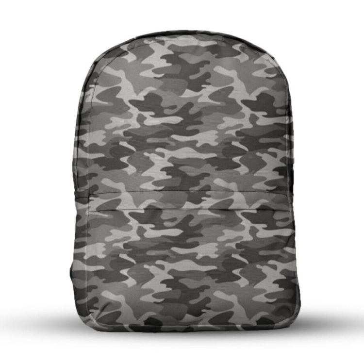 Camouflage All Over Printed Backpack