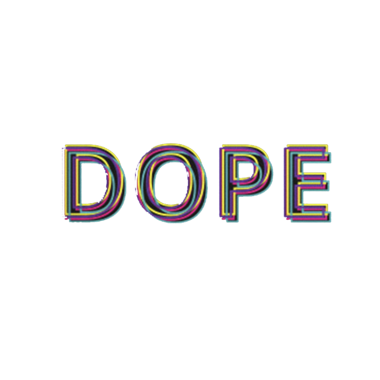 Dope Cutout Sticker