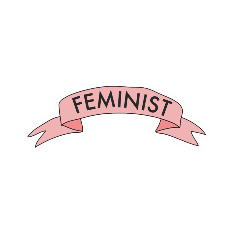 Feminist Cutout Sticker