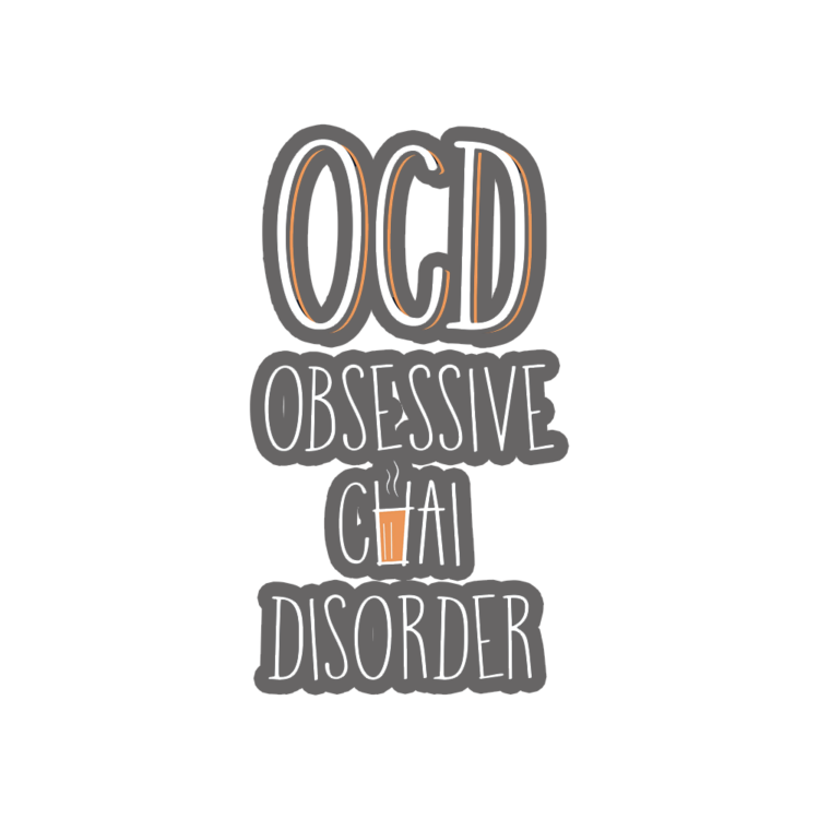 Obsessive Chai Disorder Cutout Sticker