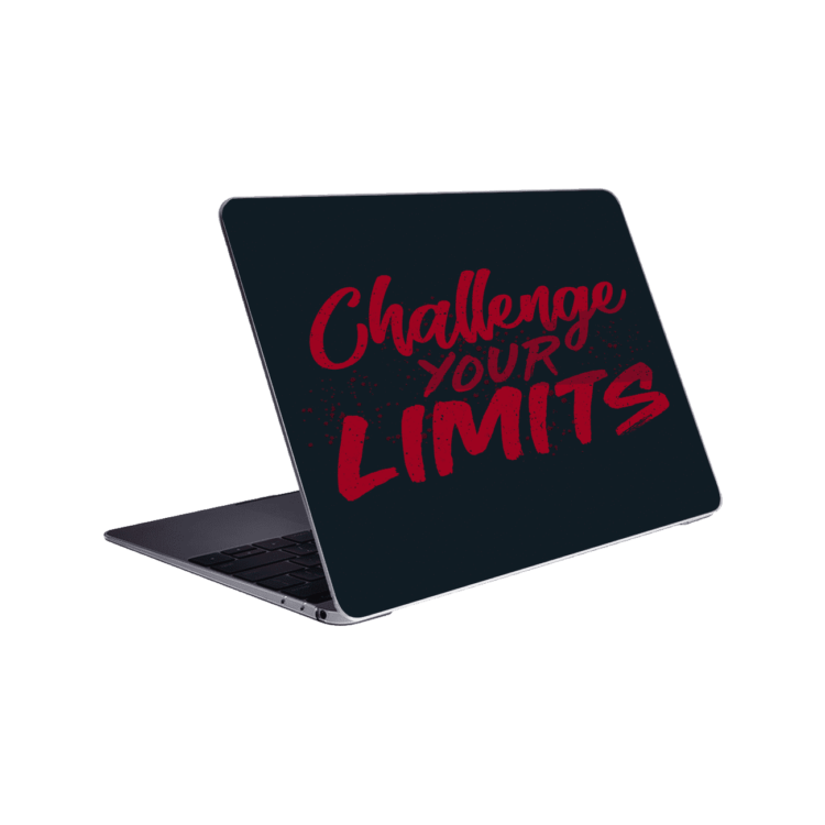 Challenge Your Limits - Laptop skin
