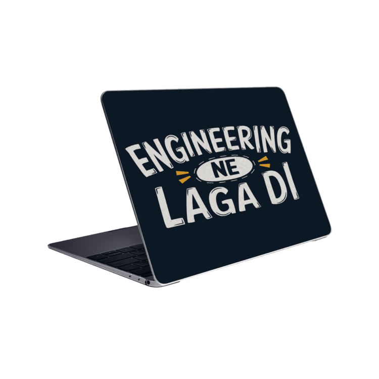 Engineering Ne Laga Di - Laptop skin