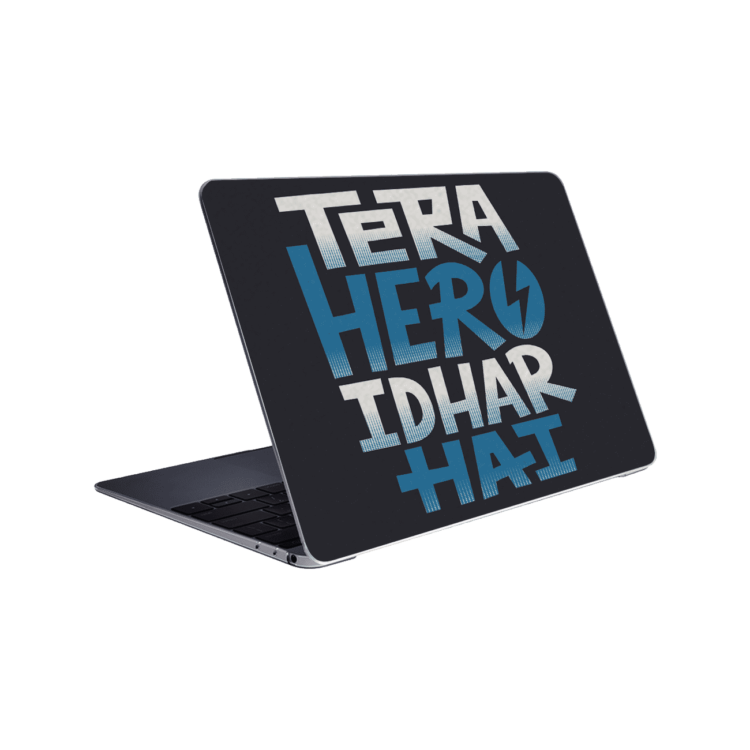 Tera Hero Idhar Hai - Laptop skin