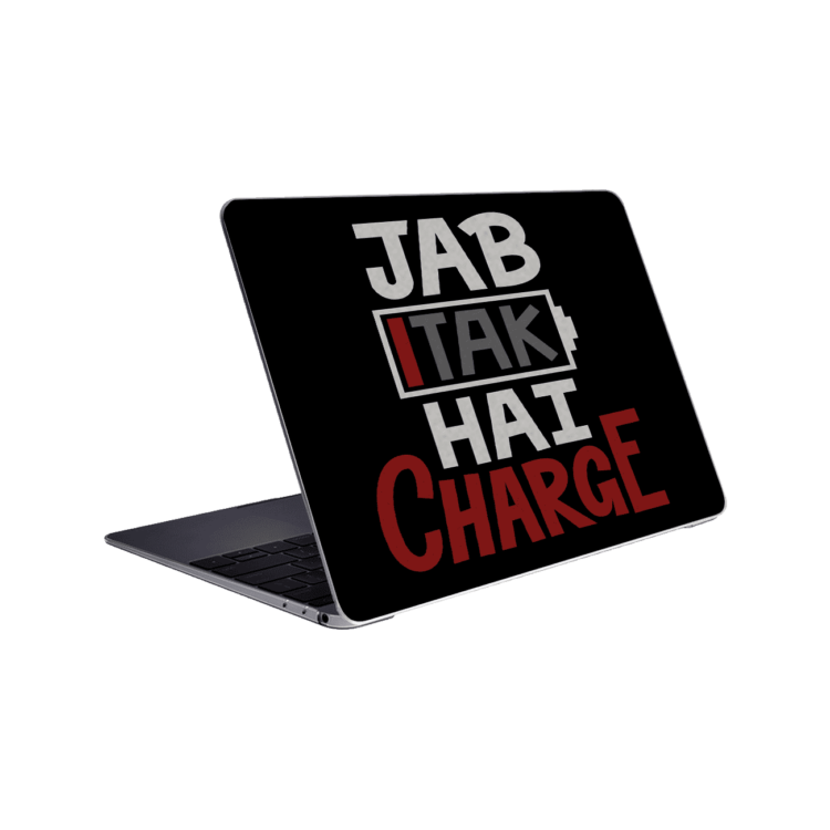 Jab Tak Hai Charge - Laptop skin